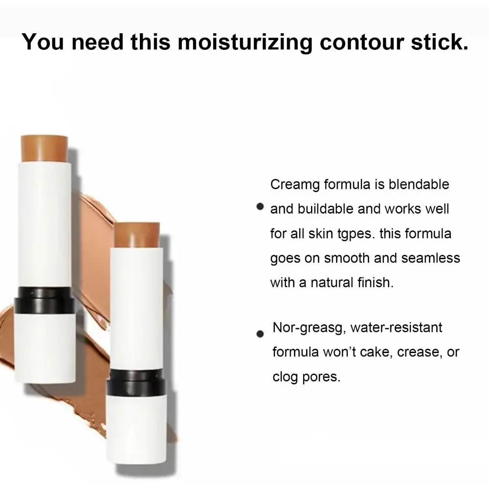 新軽量カラーチェンジスティック 防水オイルコントロールカラーチェンジクリームスティック ナチュラルクリーミーテクスチャフェイスクリームスティック