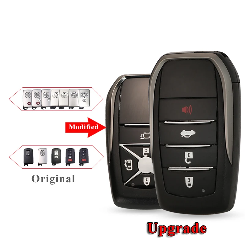 

Модифицированный корпус для ключа-брелока Jinyuqin для Toyota Camry, Crown, Avalon, 4Runner, Land Cruiser, Prius, RAV4, Venza