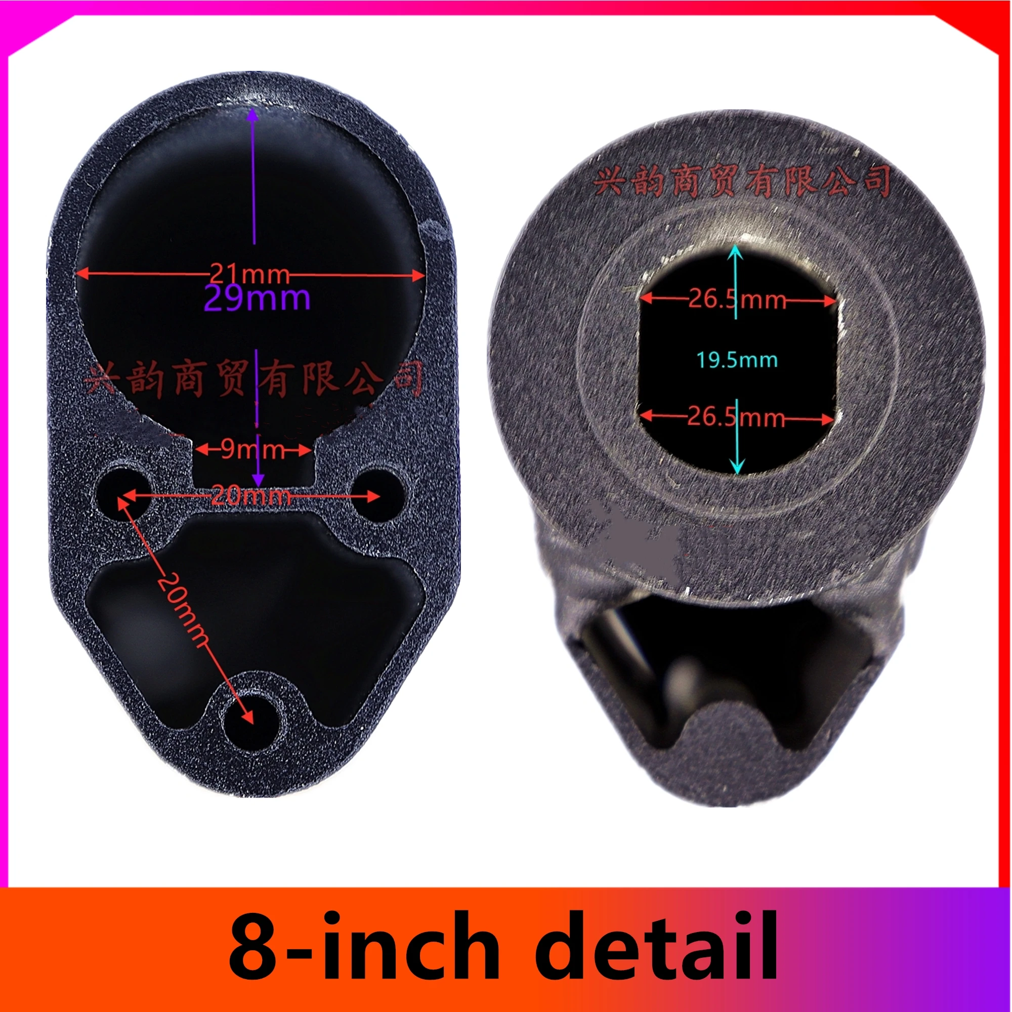 10 Inch Electric Scooter Alloy Pole Standpipe Steering Column Turn Riser Stand For Kugoo Universal Chinese Folding Scooter