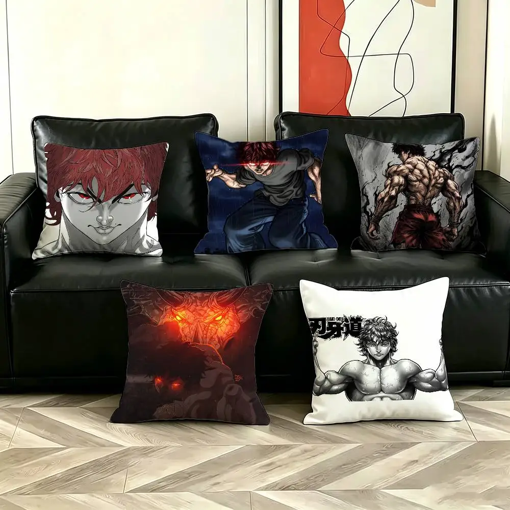 

B-baki dou Pillow Case Pattern Printed Pillowcase For Living Room Sofa Cushion Cover