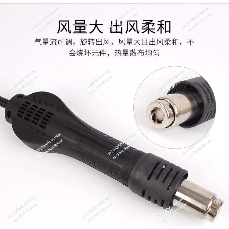 and welding table 2-in-1 8586 electric soldering iron Digital display hot air gun dismantling