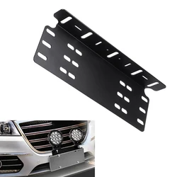 Universele Aluminium Voorbumper Kentekenplaat Bevestigingsbeugel 4X4 Led Werklichtbalk Rijlamp Mistlichthouder