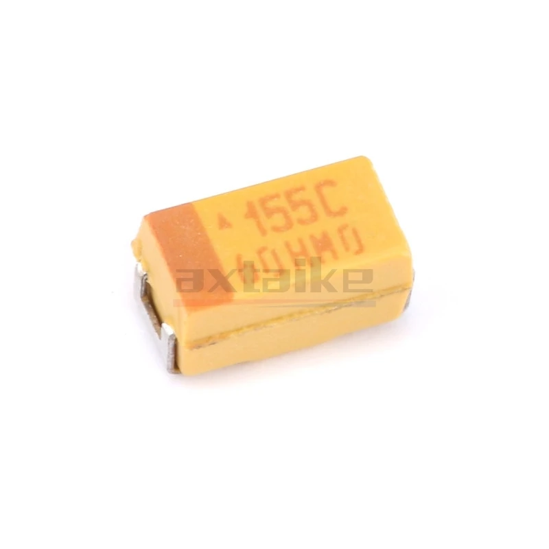 10PCS 1.5uF 16V 25V 35V 155 155K A B 3216 3528 10% SMD 155C 155E 155V Capacitor de tântalo