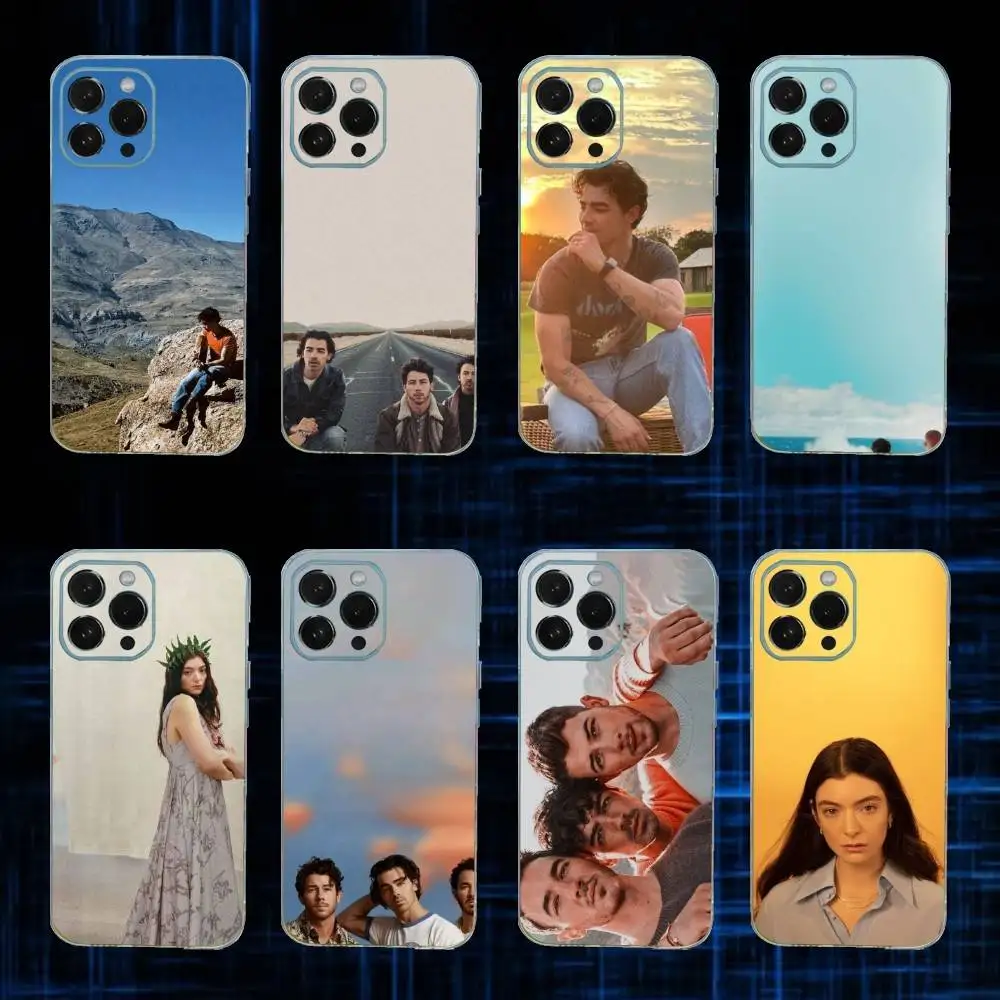 

Singer L-Lorde Virgin Phone Case For iPhone17,16,15,14,13,12,11 Plus,Pro Max Soft Transparent Cover