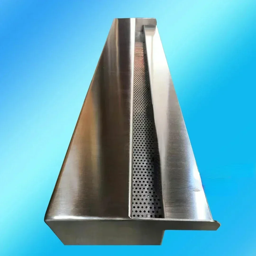 cross-border Spillway/artificial water curtain/Flowing water wall outlet/Stainless steel waterfall/landscape fountain nozzle