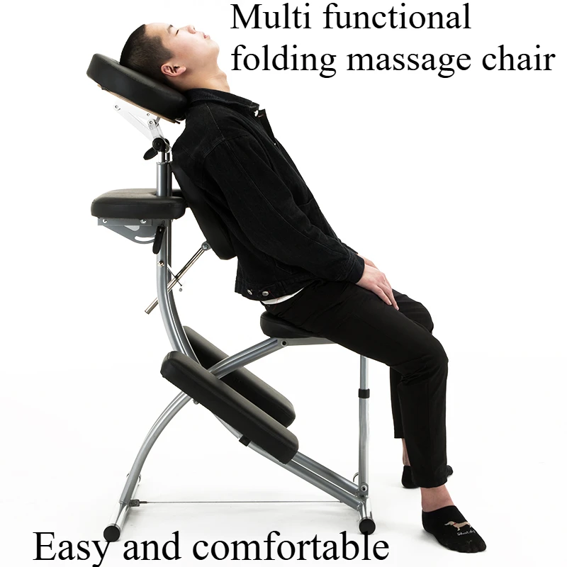 Folding health chair massage chair, portable massage chair scraping chair, beauty bed   massage chair portable  sofa