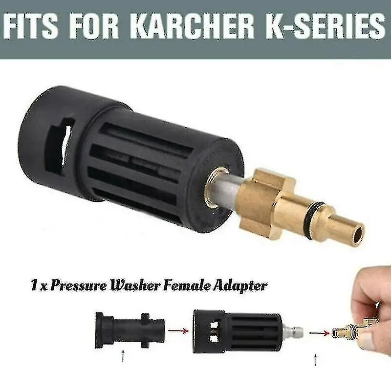 

car Washer Converter water cannon Adaptor For Karcher K-series To Bosch, Black & decker, Nilfisk, HD series