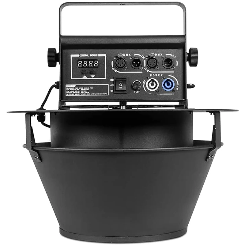 Portable whirlpool floating confetti blower