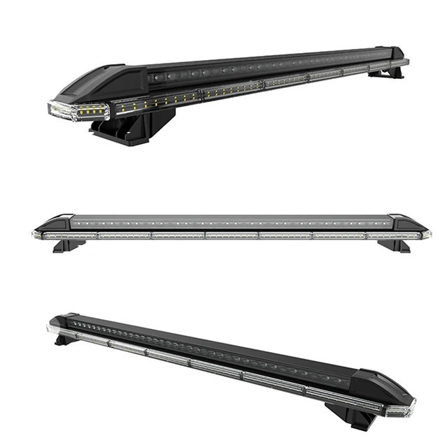 

New Design High Quality Custom Double Layer Warning Lightbar For Universal Vehicle Led Ambulance Warning Light Bar