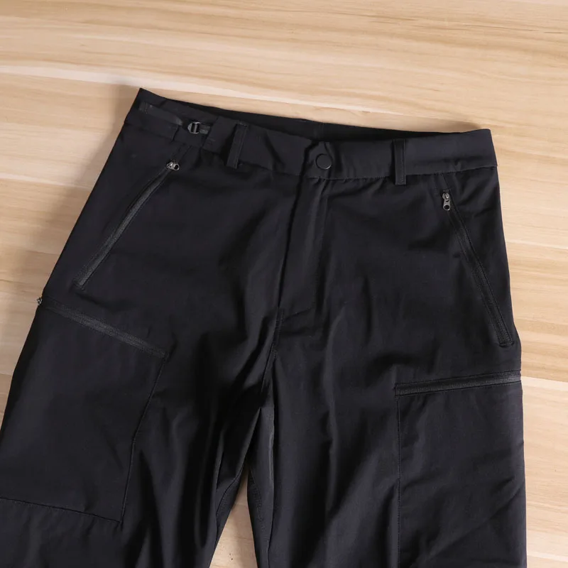 الرجال في الهواء الطلق كوي جاف مستقيم الساق لينة ell السراويل الطويلة 3D الخياطة للماء الربيع الصيف عارضة السراويل