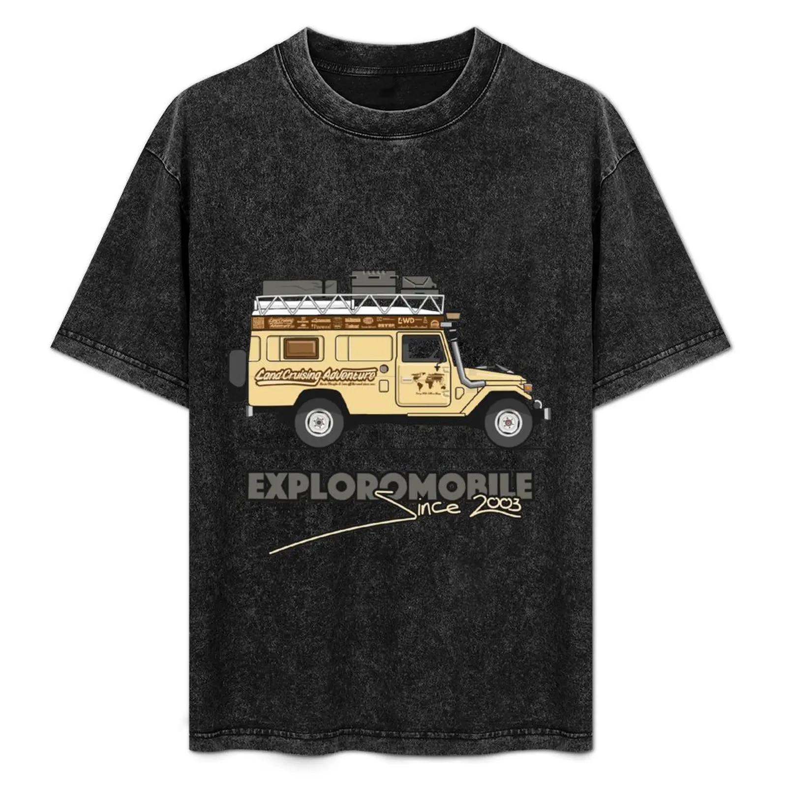 

Exploromobile T-Shirt Sports Casual Short Sleeve Cotton Tee
