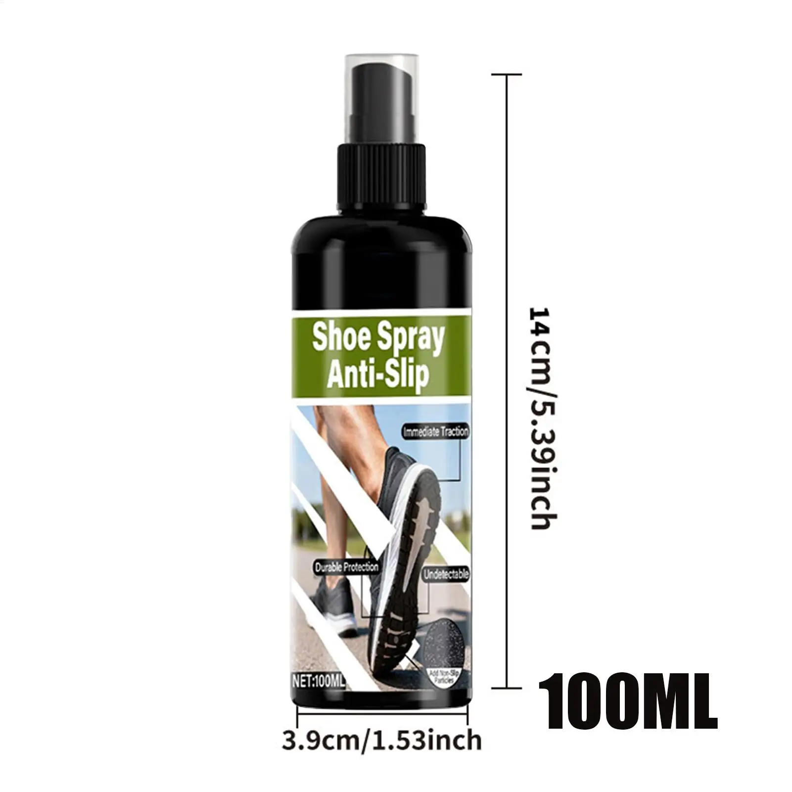 バスケットボールスニーカーグリップスプレー 100ml 滑り止め強化 コートトレーニング用品 室内スニーカーグリップエンハンサー ランニングバレーボール用