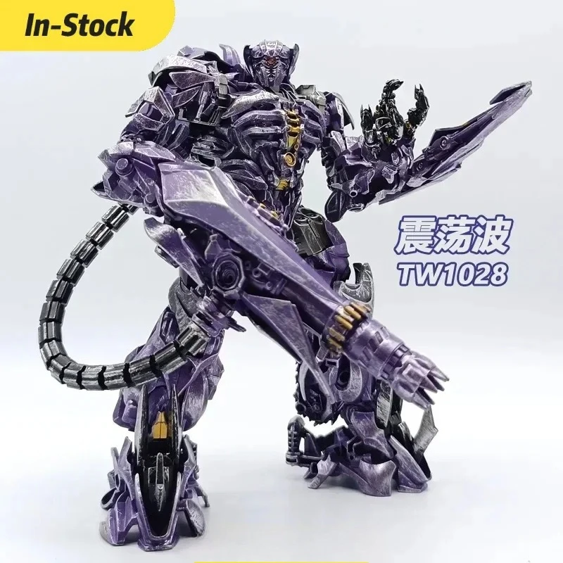 In Stock BAIWEI Transforming Toys  TW-1028 TW1028 Shockwave Movie Version SS56 Alloy  Robot Action Figures Toys Collection Gifts