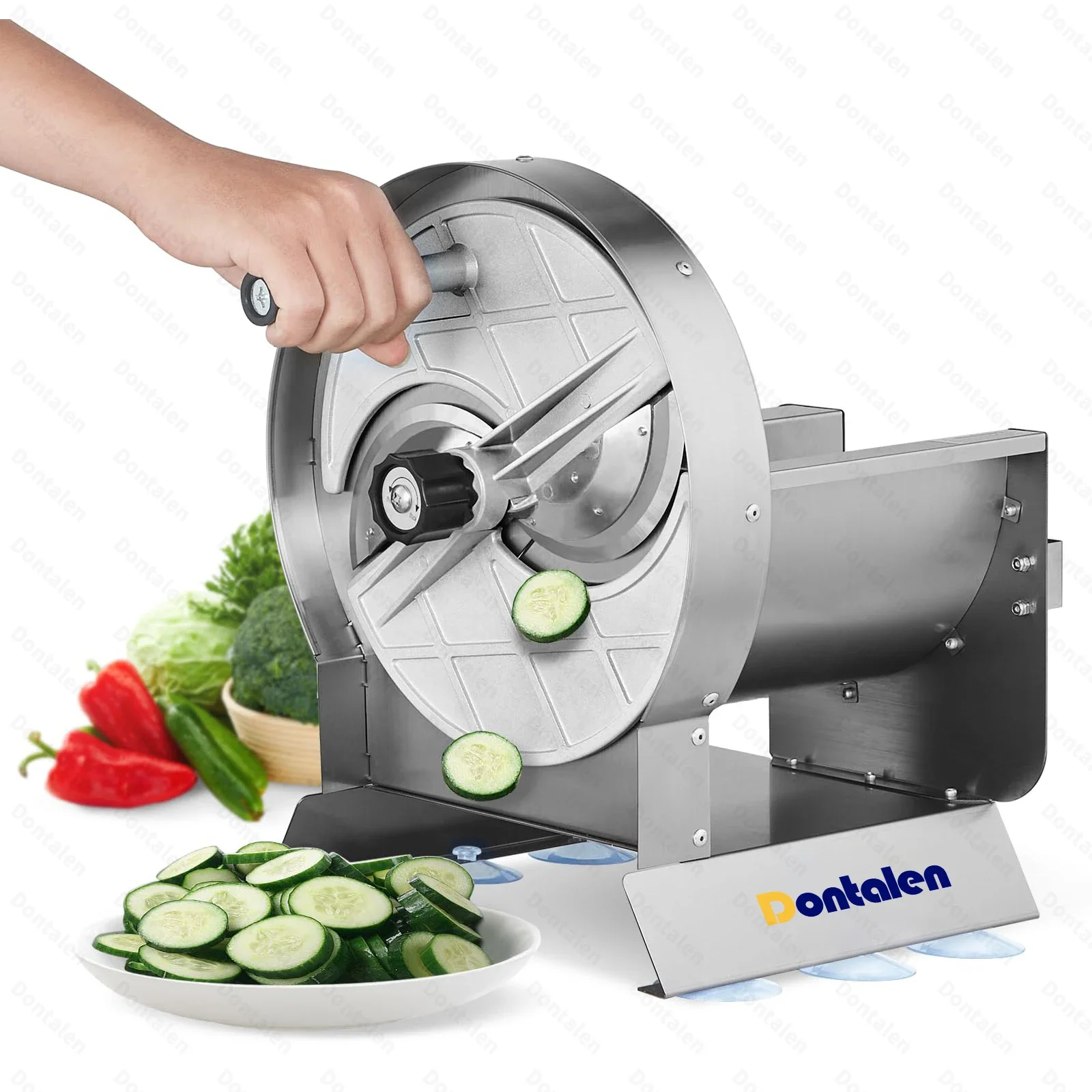 Multi-Function Manual Slicer Vegetable Inner Adjustable Blades Mandoline Vegetable Slicer Fruits Slicer Machine for Banana Chips
