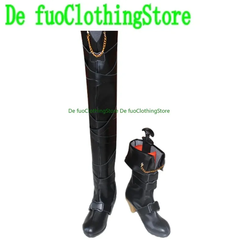 Defuo Hololive Aster Arcadia Cosplay Schoenen Laarzen Spel Anime Spel Rollenspel Halloween Party Props Schoenen Laarzen