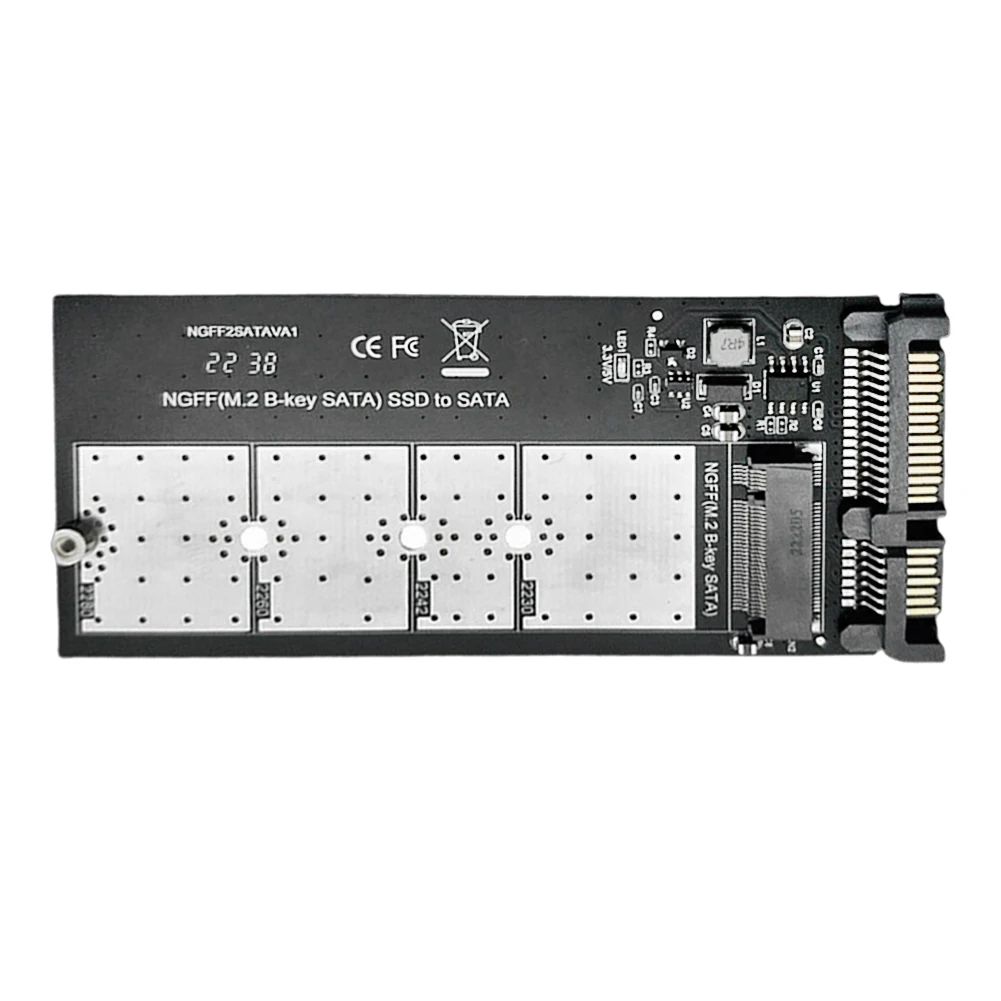 M.2 NGFF SSD To SATA 3 3.0 Adapter Card Converter B Key M.2 To SATA 3.0 2.5inch Riser Board M.2 NGFF To SATA Adapter Card