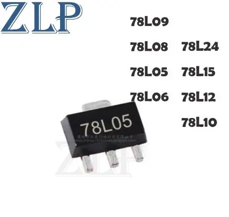 NEW 78L05 SOT89 SOT SMD SOT-89 Triode 78L06 78L08 78L09 78L10 78L12 78L15 78L24 7805 7806 7808 7809 7810