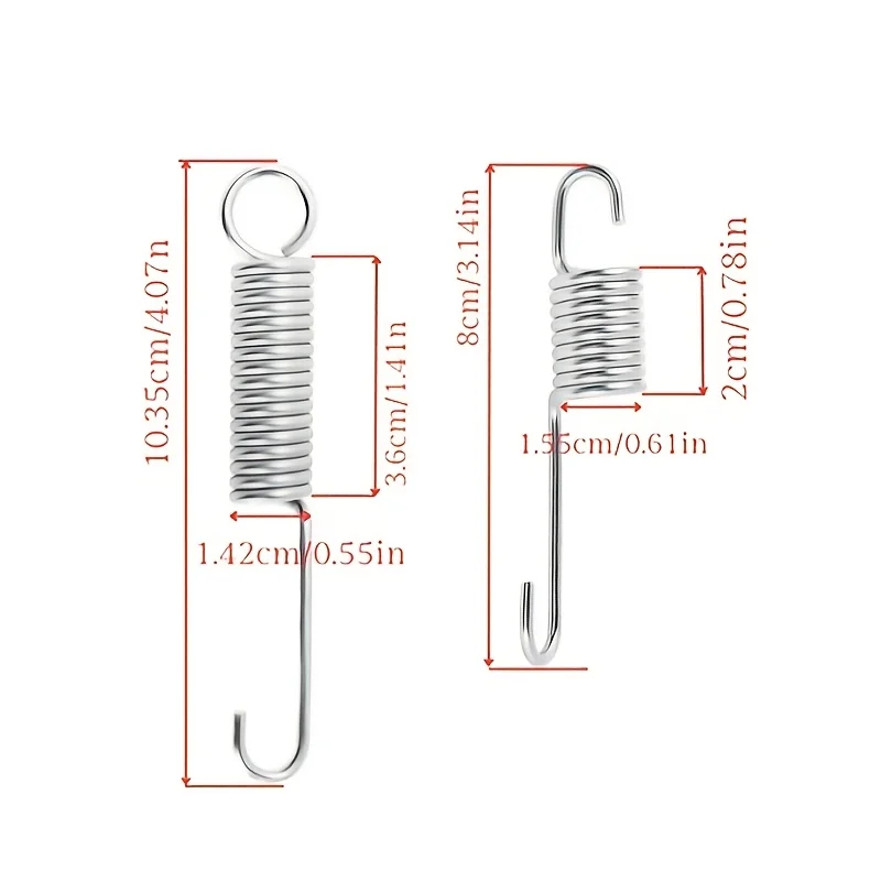 For KTM YAMAHA SUZUKI HONDA Electric Dirt Bike Off-road Parts Motorcycle Accessories Universal Foot Peg Pedal Spring Springs Set