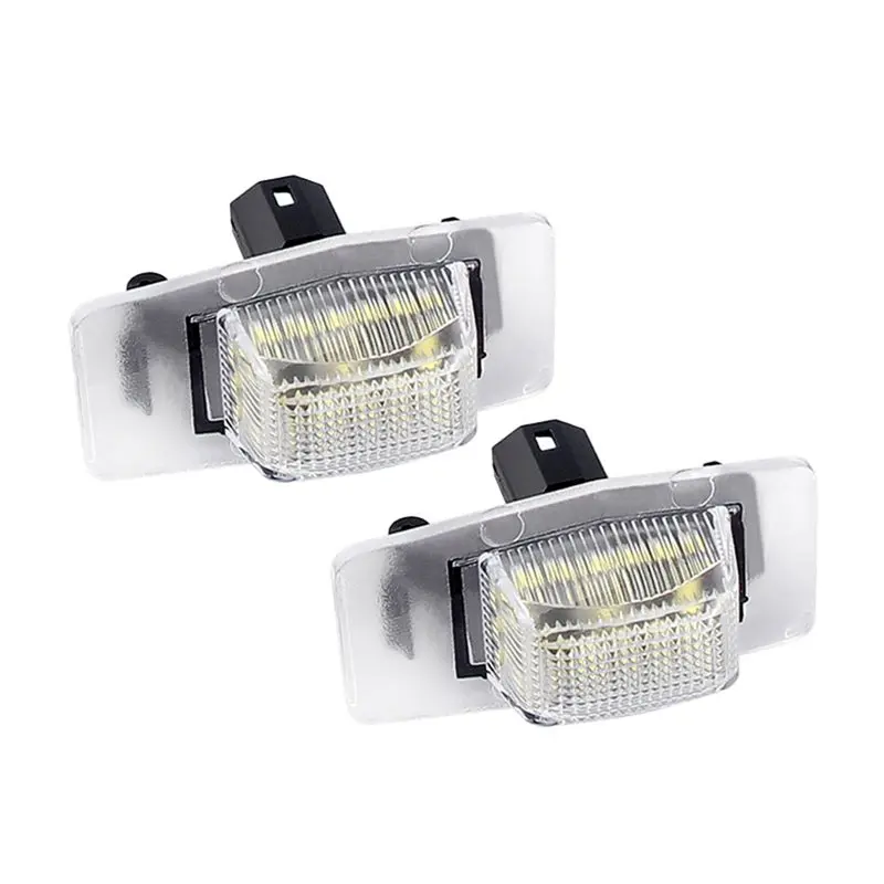 

For Ford Escape 01-07 White LED License Plate Light Lamps For Mazda 323 MX-5 NB MPV MK II Tribute