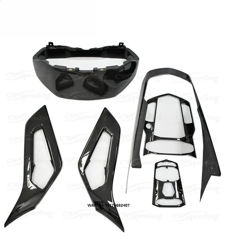 CAR INTERIOR PLAIN DRY CARBON FIBER INTERIORS for for 2011-2015  AVENTADOR LP700-4 LP720 LP750
