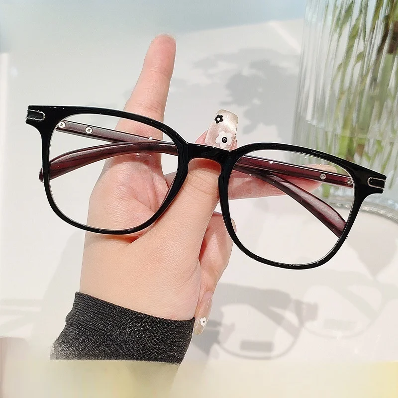 2025 NEUE Lesebrille Mann Frau Blockieren Blaues Licht Ultraleichte HD Anti-Blaulicht-Limitation Holzmaserung Halbrauen