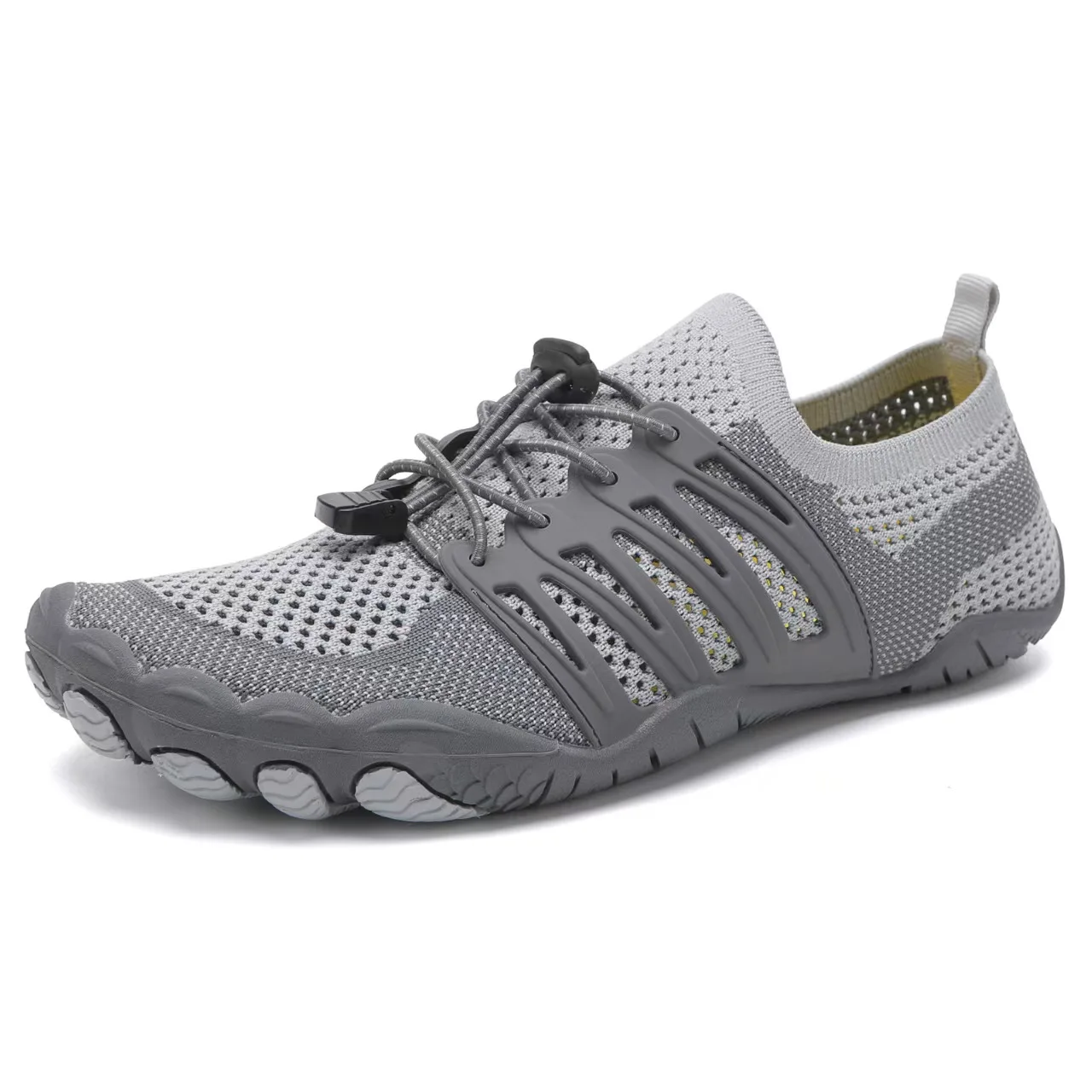 Quick Dry Water Shoes Barefoot Beach Aqua Shoes for Men Women, Non Slip Five Fingers Swim Surfing Hiking Outdoor Sports Shoes