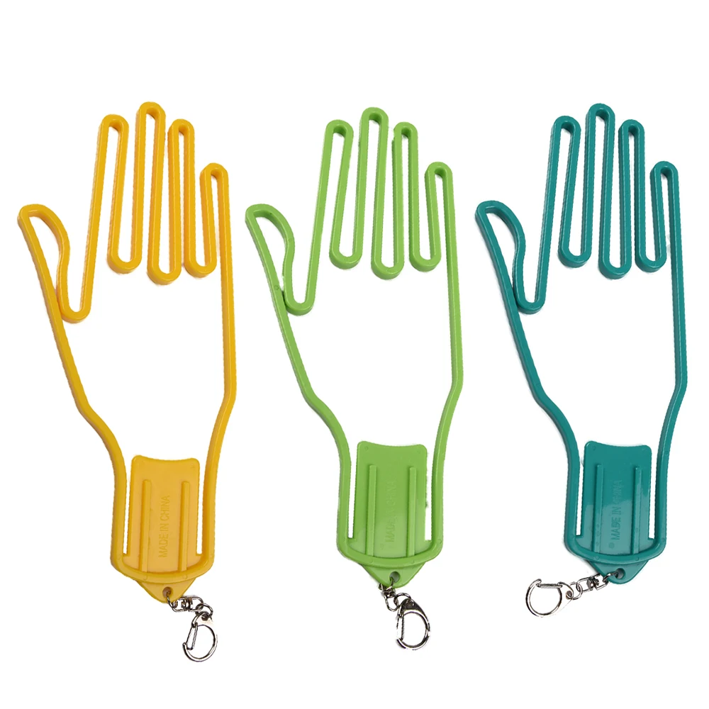 

Golf Glove Extension Rack Hanging Glove/ Holder Glove Shaper Plastic Glove/ Holder With Metal Buckle Golf Accessories