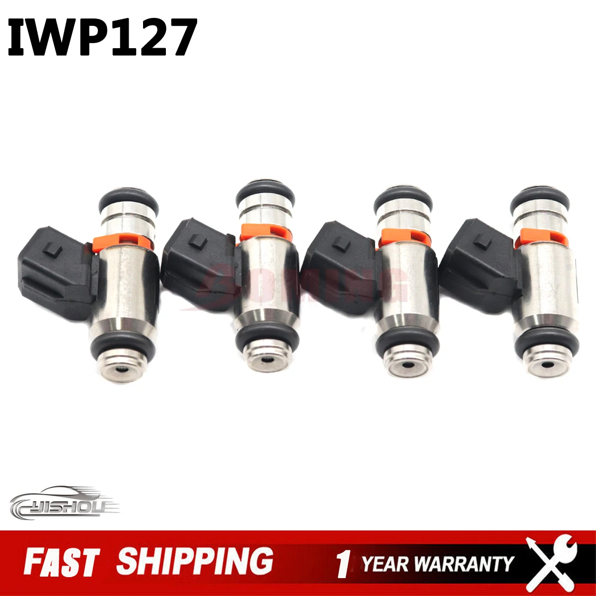 Car Fuel Injectors IWP127 for Ford Fiesta / Ecosport Flex 1.0 1.6 8V /Ka IWP-127 IWP 127 2N1U-9F593-JA 2N1U9F593JA 50103302