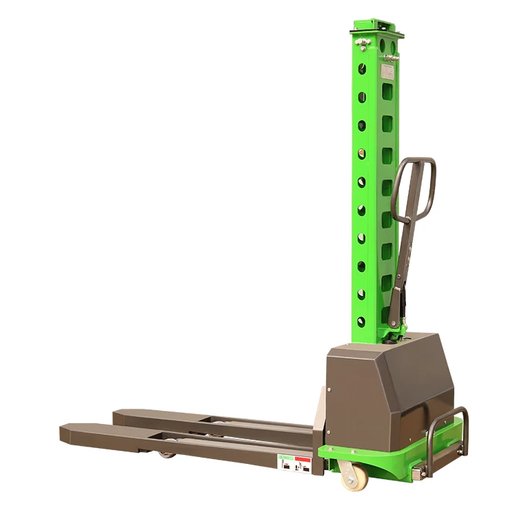 Lifter Electric Wire Track  Hydraulic Lift Pallet Jack Truck Semi-electric Self-lifting Stacker