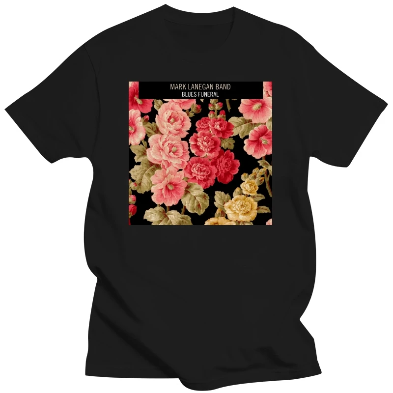 Mark Lanegan V2 album cover Blues Funeral T-SHIRT (BLACK) S-5XL