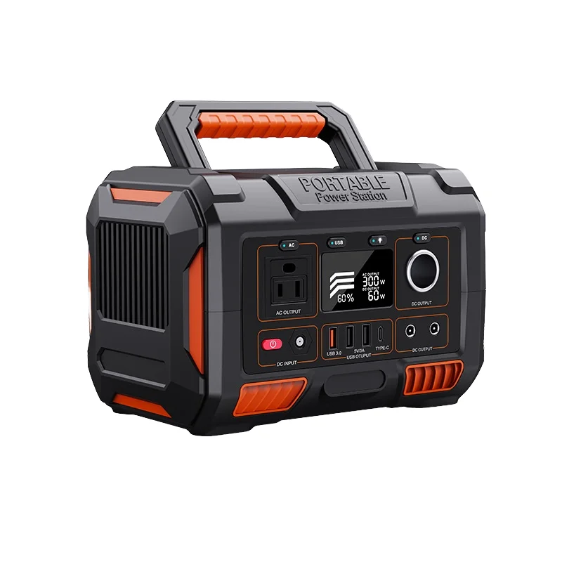 Plant Wholesale Portable LiFePO4 Solar Panel MPPT Pure Sine Wave UPS with Flashlight Type-C Outdoor Emergency Charging AU/US/EU