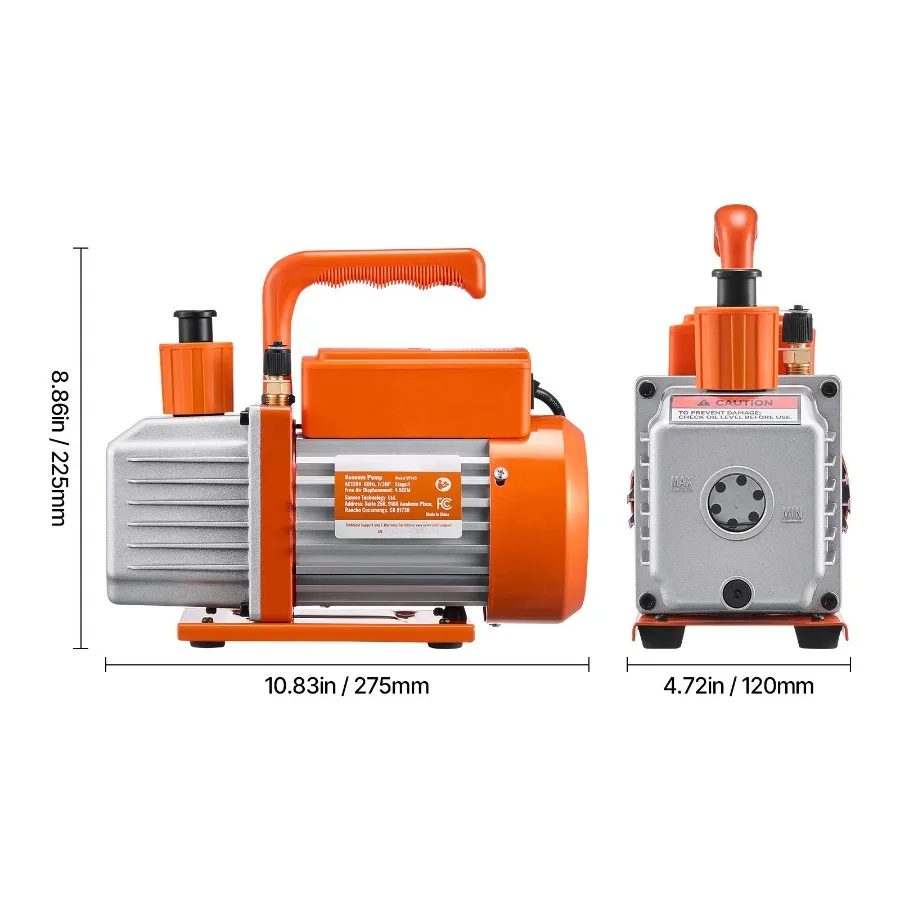 4.5 Cfm Ac Vacuum P…