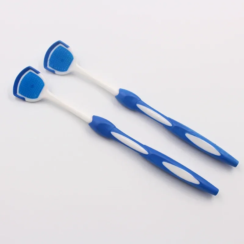 1PC Soft Toothbrushes Silicone Tongue Brush Cleaning Tongue Coating Brush Deep Cleaning  Fresh Breath Dental Scraper Oral Care