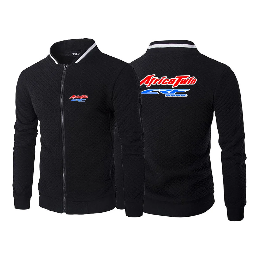

2024 Motorcycle Motorbike Africa Twin Crf 1000 L New Harajuku Men Print Simple Spring and Autumn Hot Sale Zipper Round Neck Coat