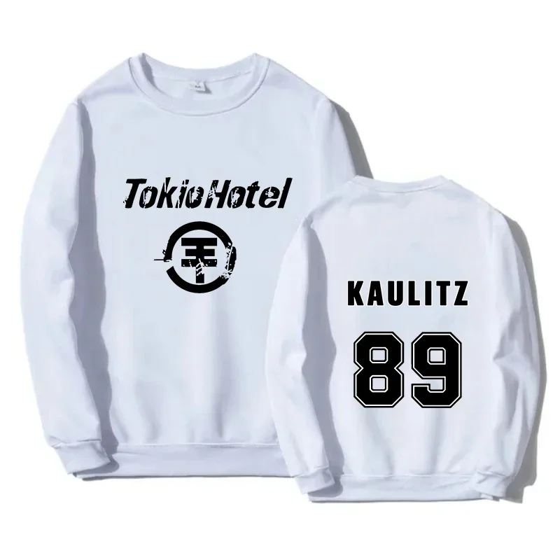 

Men's rock band Tokio Hotel pullovers kaumitz printed women sweatshirt hip hop Harajuku unisex casual round neck sweatshirt