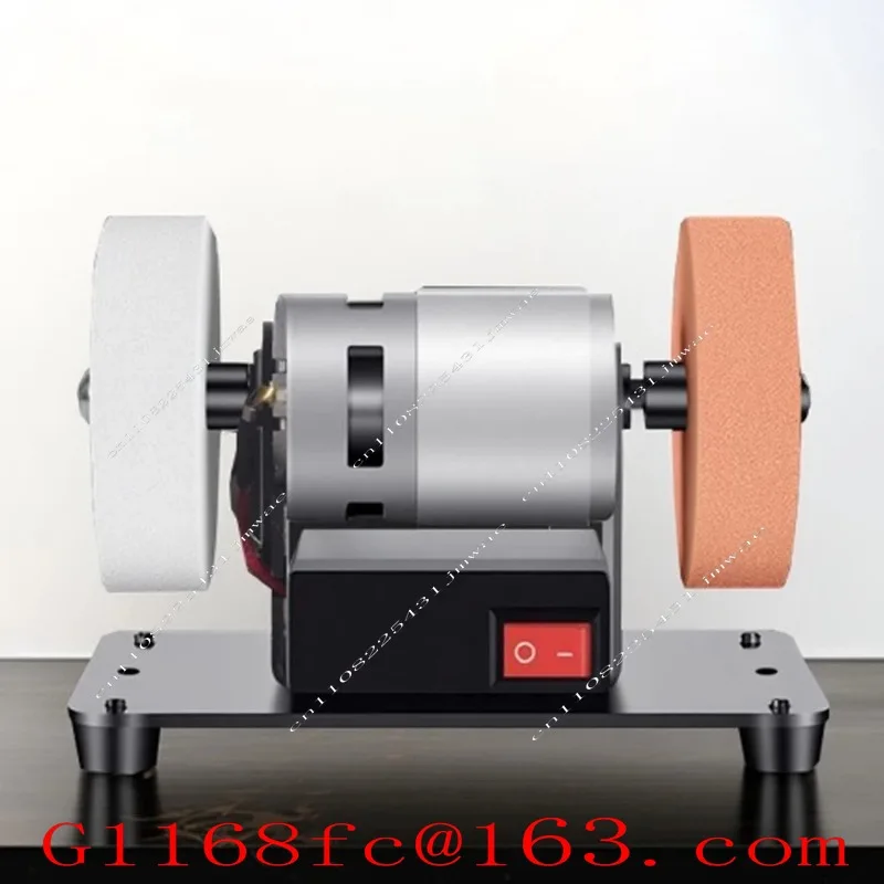 Desktop Coarse and Fine Grinding Machine, Small Electric Sharpening Tool for Household Use