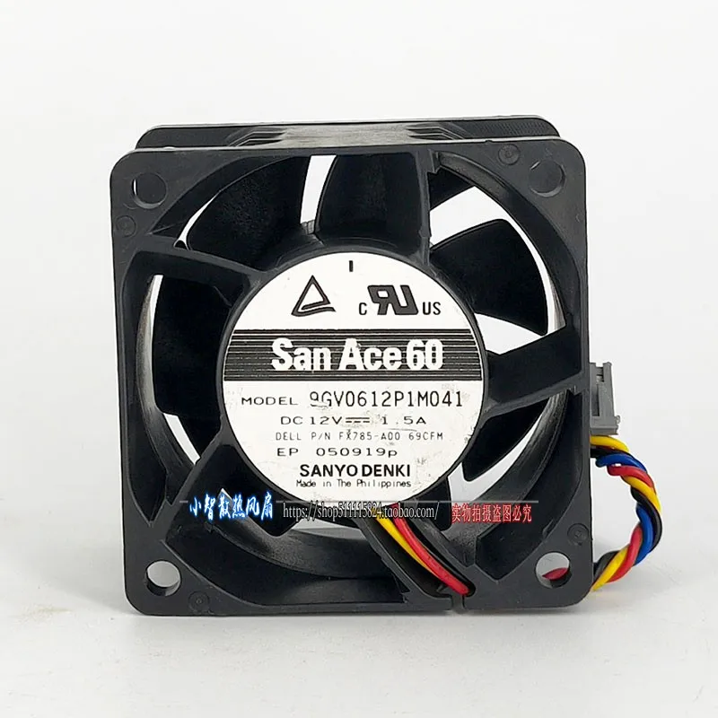 ORIGINAL 9GV0612P1M041  6038 60*60*38mm NEW COOLING FAN RADIATOR