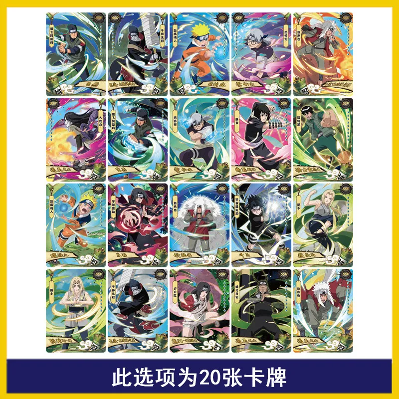 KAYOU Cartas de Batalha Naruto Genuínas - Capítulo Nível 4 Onda 8