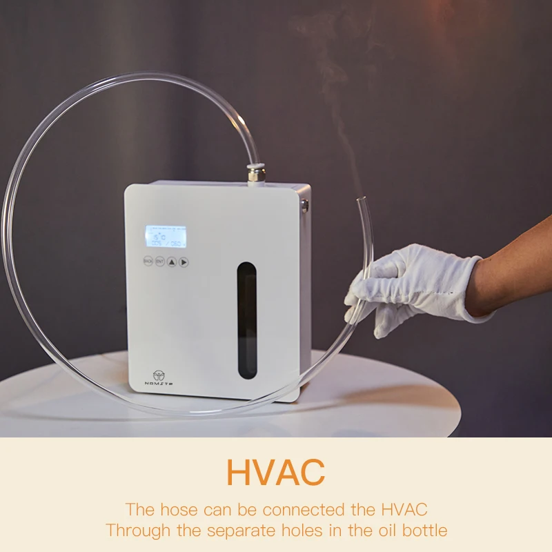 800m³ Namste Premium Smart WIFI Control Essential Oil Diffuser Aromatherapy Diffuser 300ML Metal Shell for Home Hotel HVAC