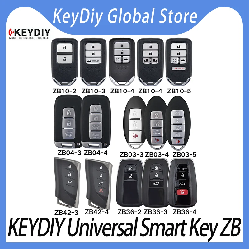 KEYDIY Universal Smart Key 46/47/48/49/4A ZB03-3 ZB03-4 ZB03-5 ZB04-3 ZB04-4 ZB10-2 ZB10-3 ZB10-4 ZB10-5 ZB36-4 ZB36-3 ZB42-4