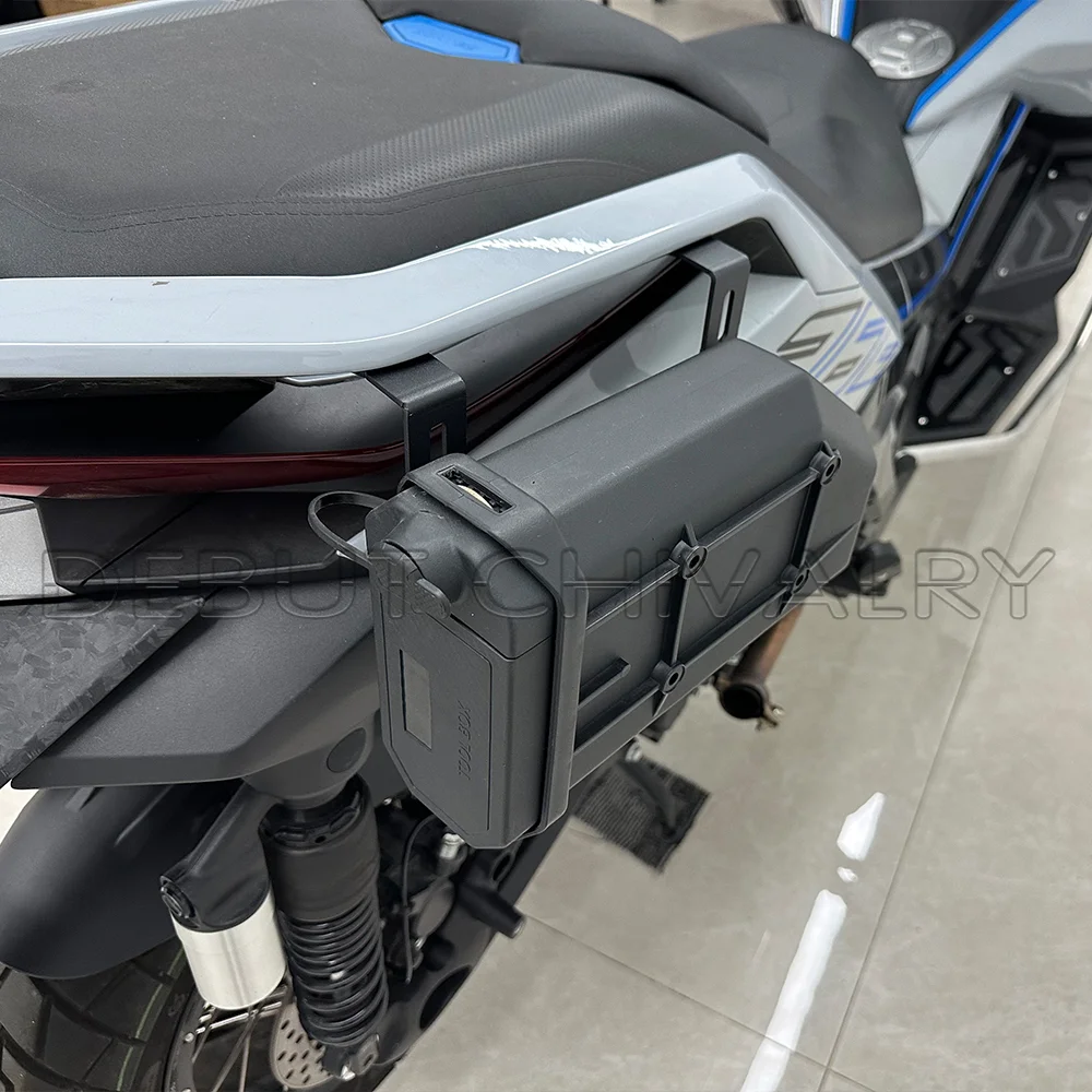 For ZONTES 368G 368 G 2024-2026 Motorcycle Travel Side Bag Bracket Tool Box Waterproof Touring Toolbox Oil Barrel Loading Plate