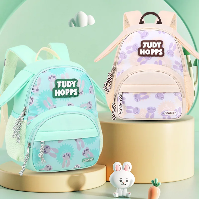 Kindergarten schoolbag, load-reducing waterproof schoolbag, cartoon cute girl backpack, kindergarten schoolbag.