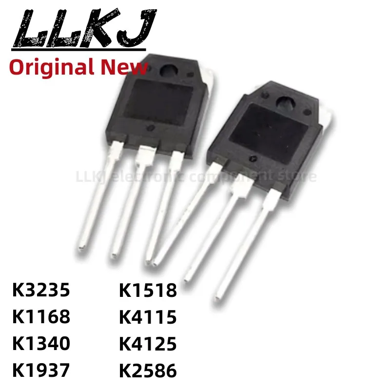 1pcs 2SK3235 2SK1168 2SK1340 2SK1937 2SK1518 2SK4115 2SK4125 2SK2586 TO3P POWER TRANSISTORS TO-3P