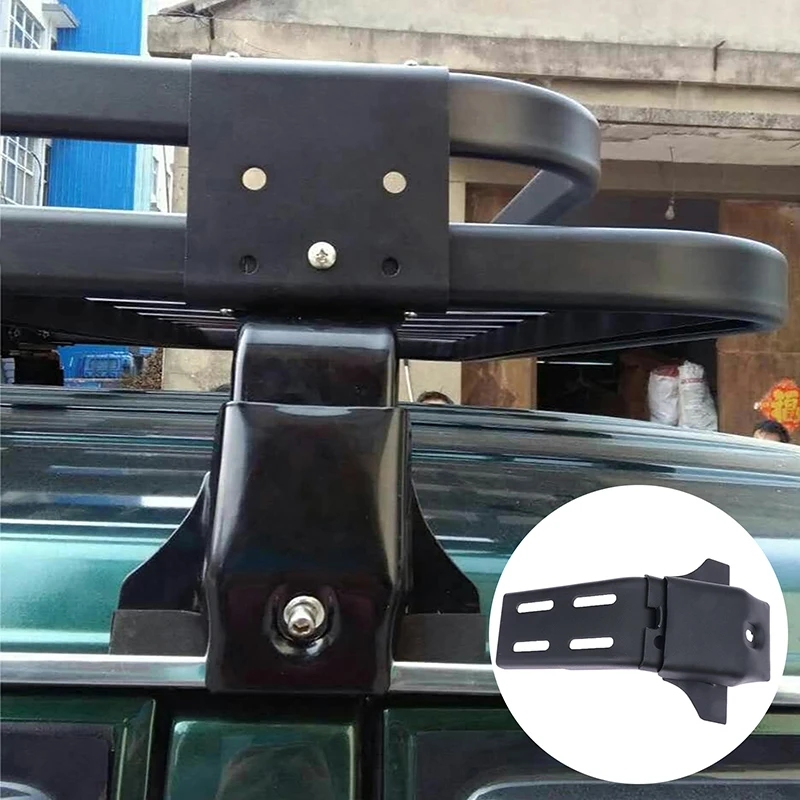 Car Roof Rack Fixed Rain Gutter Bracket Car Roof Rack Gutter Mount Adapter For SUV / MPV