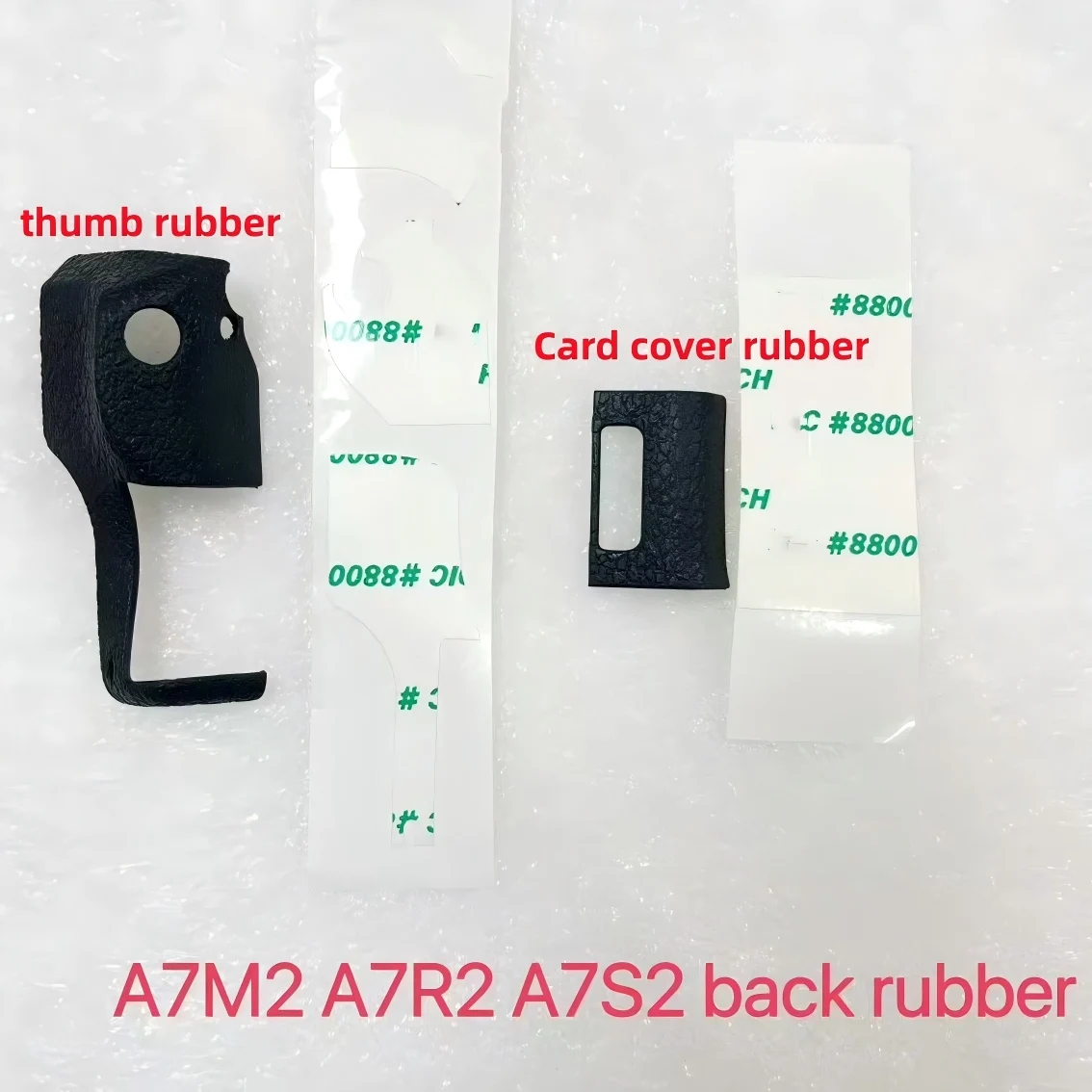 New A7M2 Back Rubber for Sony A7M2 A7R2 A7S2 A7II A7RII A7SII Thumb Rubber Card Cover Rubber Repair Parts
