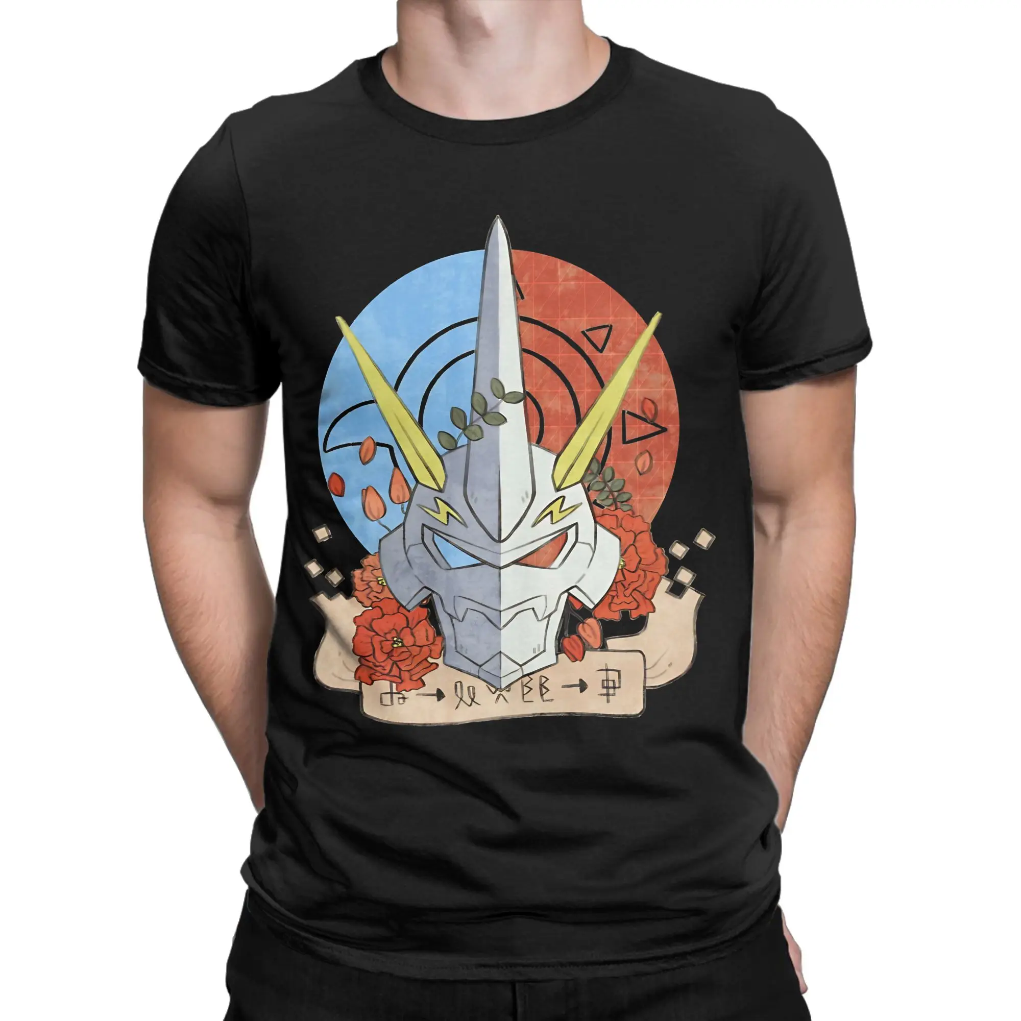 All Delete Funny Graphic 100% Cotton T-Shirt D-Digimon Tees Tops For Men