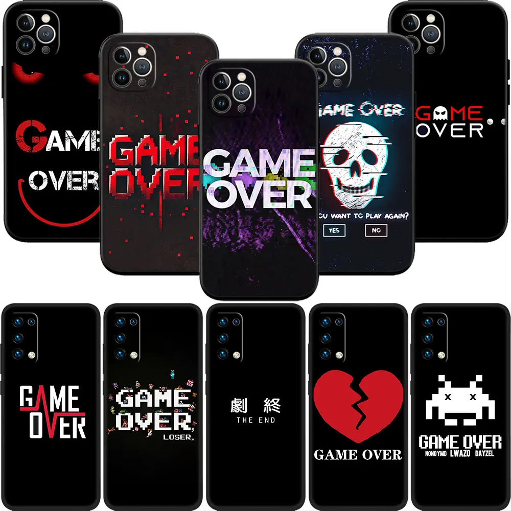 DK20 Game Over Phone Case for Samsung Galaxy M06 M15 M16 M35 M55 M56 A36 A42 A50 A50S A51 A52 A32 A33 A05 A05S A06 A16 A20
