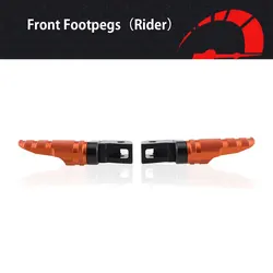 Fit For DUKE 125 DUKE 200 DUKE 250 300 DUKE 690 DUKE 790 R 890 R RC 125 390 Front Footrests Foot Rest Foot Pegs Pedal Foot Stand
