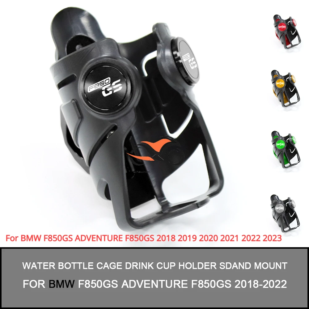 

For BMW F850GS ADVENTURE F850GS 2018 2019 2020 2021 2022 2023 Beverage Water Bottle Cage Drink Cup Holder Sdand Mount Accessorie