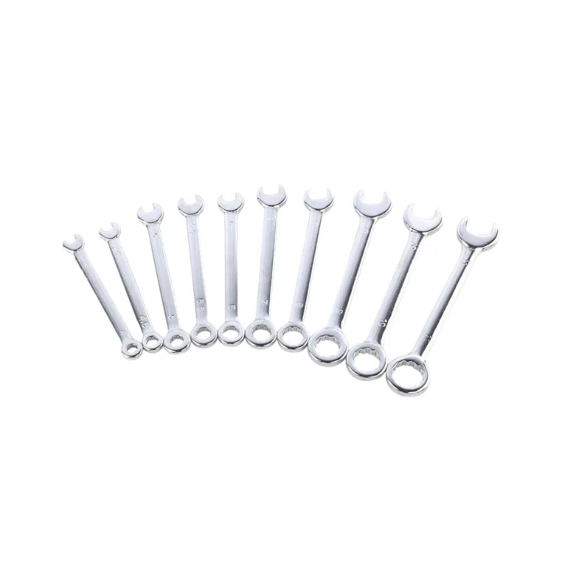 

Suitable for industrial grade miniature small mini wrench 10-piece set plum blossom opening dual-purpose wrench auto repair wren